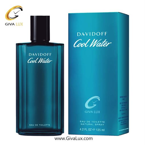  ادو تویلت مردانه اورجینال مدل Davidoff Cool Water for Men | دیویدوف کول واتر فور من حجم  125 میل